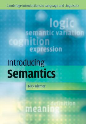 Introducing Semantics 0521851920 Book Cover