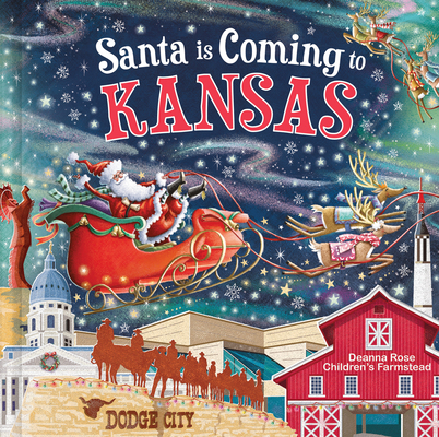 Santa Is Coming to Kansas 172828788X Book Cover