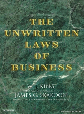 The Unwritten Laws of Business 1400133467 Book Cover