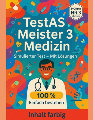 TestAS Meister 3 Medizin: Simulierter Test - Mi... [German] B0FXMSJGKX Book Cover