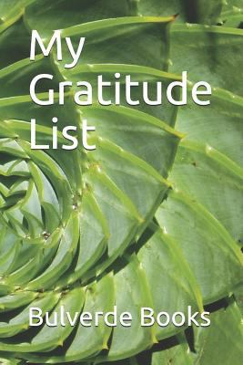 My Gratitude List 1726778614 Book Cover