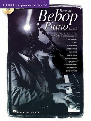 Best of Bebop Piano: Keyboard Signature Licks 0634026909 Book Cover