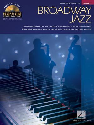 Broadway Jazz: Piano Play-Along Volume 91 (Hal ... 1423475364 Book Cover