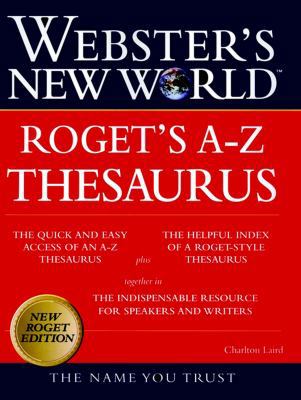 Webster's New World Rogets A-Z Thesaurus B09L76KJ3R Book Cover