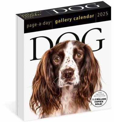 Dog Page-A-Day(r) Gallery Calendar 2025: An Ele... 1523524952 Book Cover