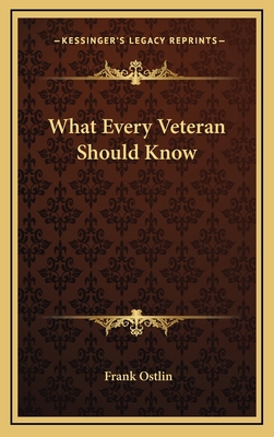 What Every Veteran Should Know 1166123898 Book Cover