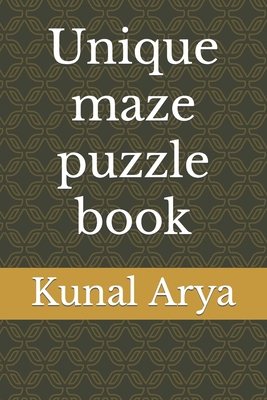 Unique maze puzzle book B0BNV575VJ Book Cover