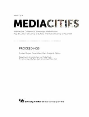 MediaCities: Proceedings 0991254406 Book Cover