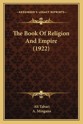 The Book Of Religion And Empire (1922) 1164089323 Book Cover