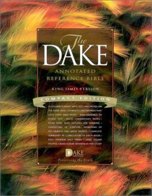 Compact Dake Annotated Reference Bible-KJV 1558291636 Book Cover