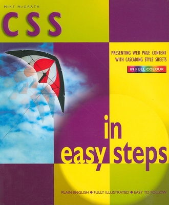 CSS in easy steps 184078301X Book Cover