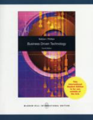 Business Driven Technology B007YTQPEA Book Cover