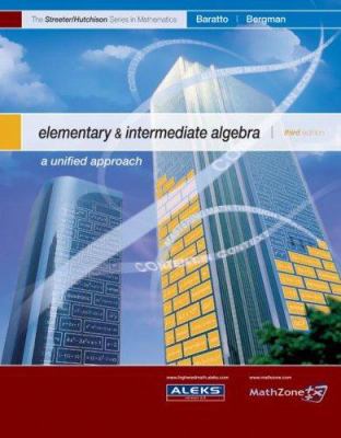 Elementary & Intermediate Algebra: A Unified Ap... 0073309311 Book Cover