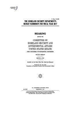 The Homeland Security Department's budget submi... 1975871642 Book Cover