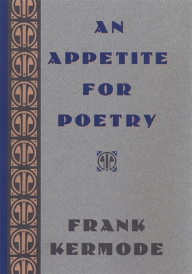 An Appetite for Poetry 0674040937 Book Cover