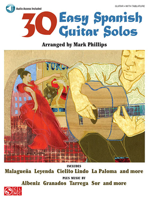 30 Easy Spanish Guitar Solos Book/Online Audio ... 1603780599 Book Cover