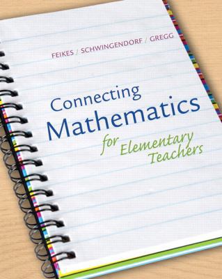Connecting Math for Elementary Teachers 0321542665 Book Cover