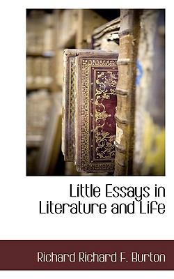 Little Essays in Literature and Life 1117705471 Book Cover