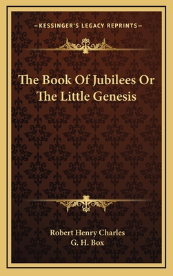 The Book Of Jubilees Or The Little Genesis 1163428132 Book Cover