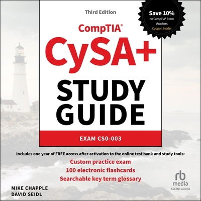 Comptia Cysa+ Study Guide: Exam Cs0-003, 3rd Ed... B0CW54J7P2 Book Cover