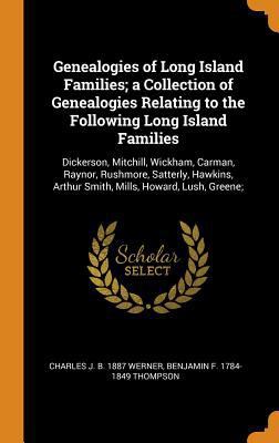 Genealogies of Long Island Families; A Collecti... 0353021547 Book Cover