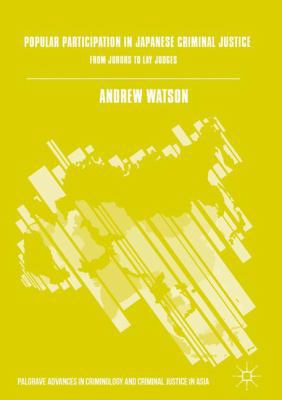 Popular Participation in Japanese Criminal Just... 3319350765 Book Cover