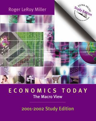 Economics Today: The Macro View, 2001-2002 Stud... 0321117530 Book Cover