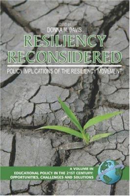 Resiliency Reconsidered: Policy Implications of... 159311754X Book Cover