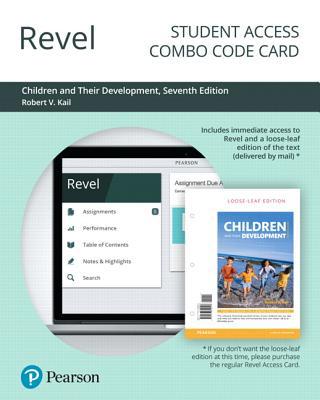 Revel for Children and Their Development -- Com... 0135192757 Book Cover
