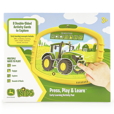 John Deere Kids Early Learning Activity Pad 1646384512 Book Cover