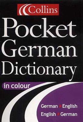 German Pocket Dictionary 0004724372 Book Cover