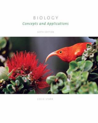 Biology: Concepts and Applications (Paperbound ... 0534462243 Book Cover