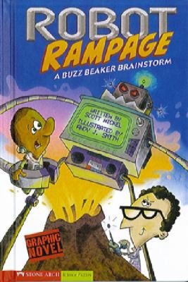 Robot Rampage: A Buzz Beaker Brainstorm 1434206076 Book Cover