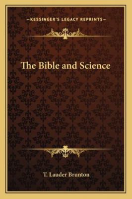 The Bible and Science 1162925604 Book Cover