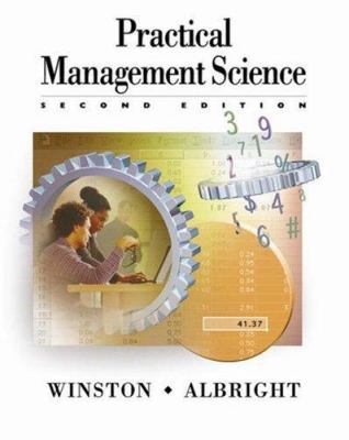 Practical Management Science : Spreadsheet Mode... 0534407757 Book Cover