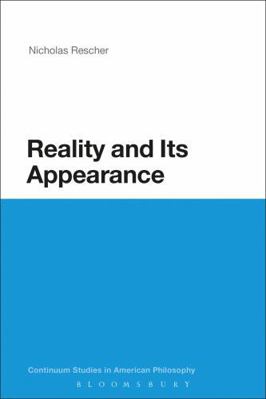 Reality and Its Appearance 1441156291 Book Cover