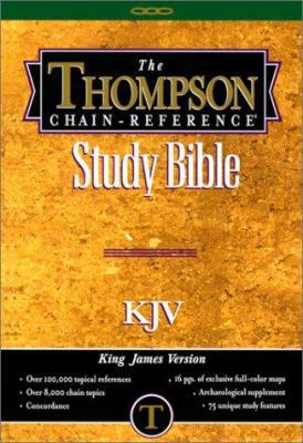 Thompson Chain Reference Bible-KJV-Handy Size 0887071430 Book Cover