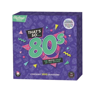 Quiz That's So 80s Us B07HJTD37Z Book Cover