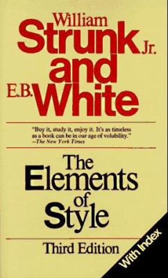 The Elements of Style 0024181900 Book Cover