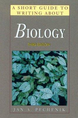 A Short Guide to Writing about Biology 0673525031 Book Cover