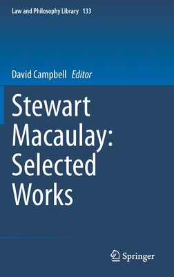 Stewart Macaulay: Selected Works 3030339297 Book Cover