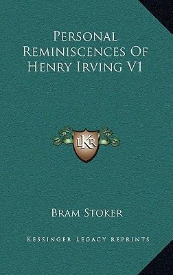 Personal Reminiscences Of Henry Irving V1 1163478199 Book Cover