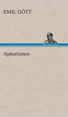 Aphorismen [German] 3849534278 Book Cover