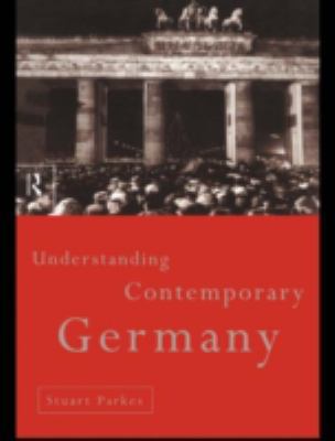Understanding Contemporary Germany 0415141230 Book Cover