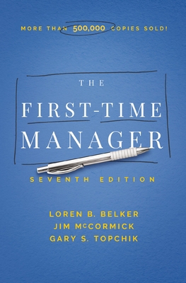 The First-Time Manager 1400233585 Book Cover