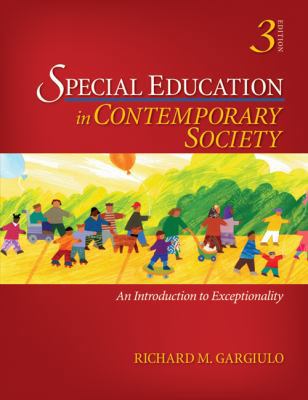 Special Education in Contemporary Society: An I... 1412963176 Book Cover