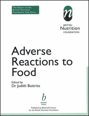 Adverse Reactions to Food 0632055472 Book Cover