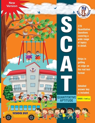 SCAT Quantitative Aptitude-Grades 4 and up 1950573710 Book Cover