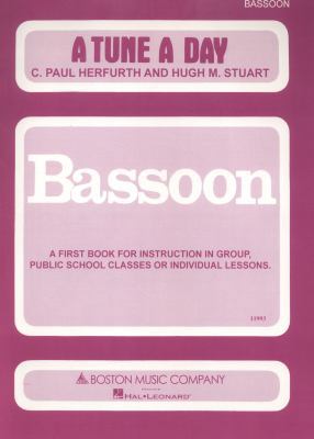 A Tune A Day For Bassoon Book One 0711915539 Book Cover
