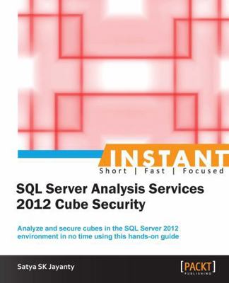 Instant Microsoft SQL Server Analysis Services ... 1849688702 Book Cover